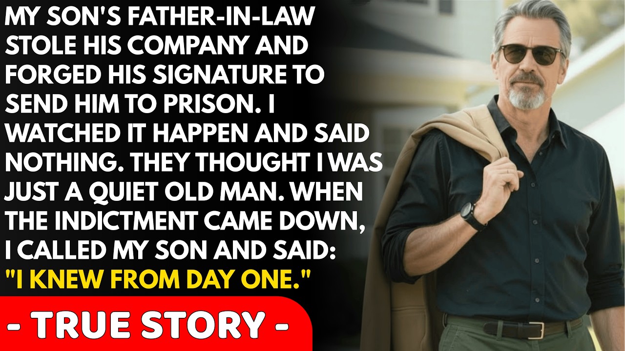 My Son-in-Law's Father Stole His Company and Framed Him for Fraud... But He Didn't Know Wh...