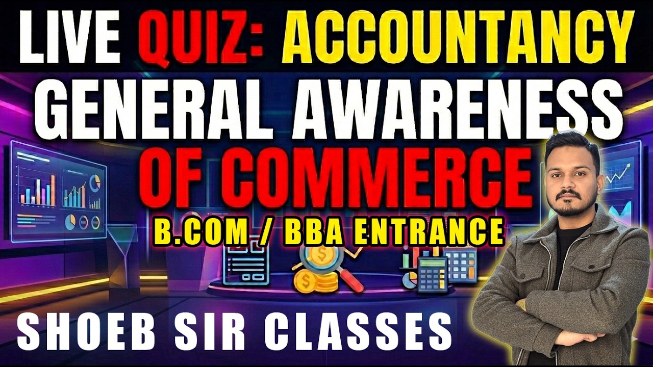 General Awareness Of Commerce | Accountancy Quiz