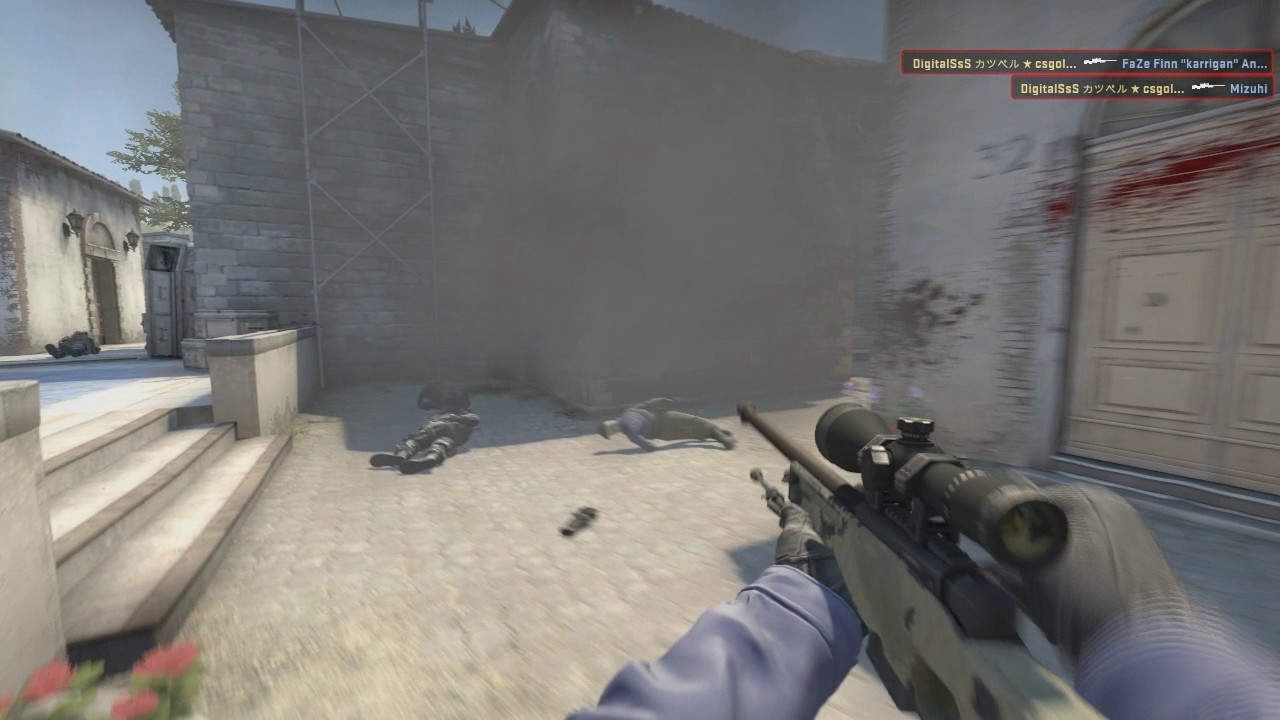 Blindshot through smoke by Revendes