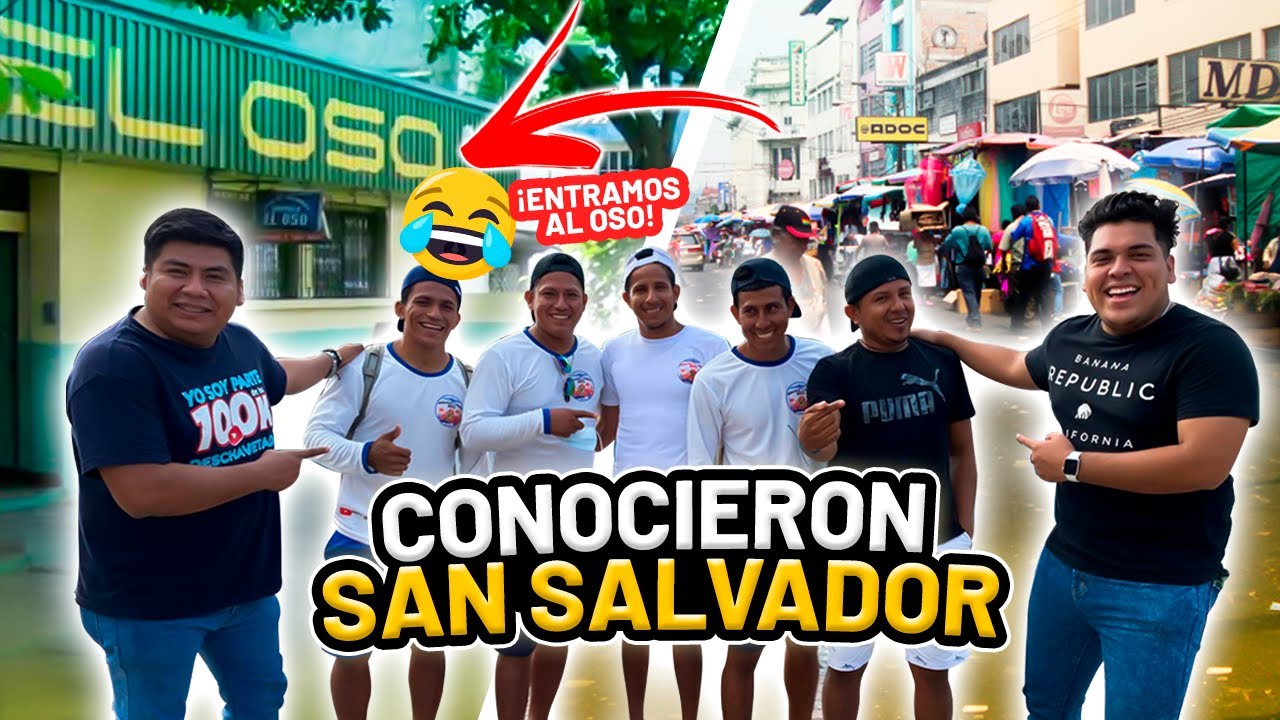 LLEVAMOS a RESCATE y PESCA al CENTRO de SAN SALVADOR 😂