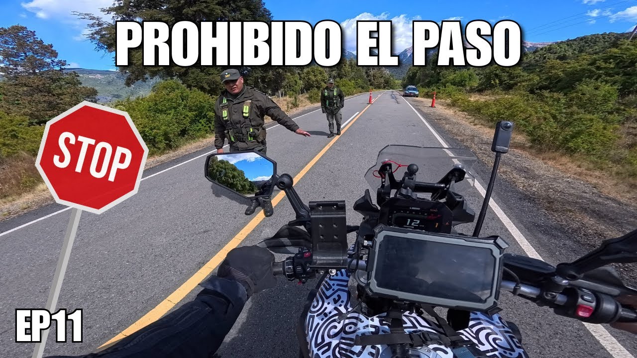 LLEGUÉ HASTA ACÁ… Y NO ME DEJARON PASAR | USHUAIA a ALASKA en Moto | EP11
