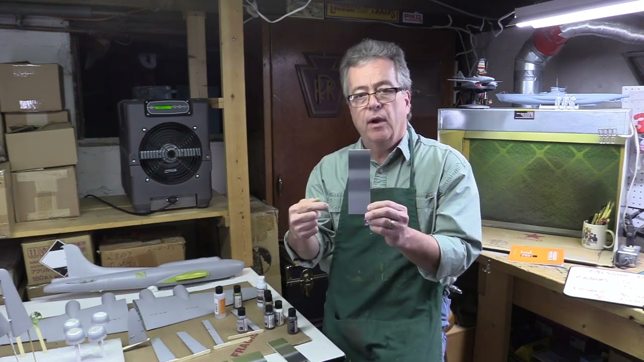 How to Paint a Plastic Model Kit -- B-17 Build