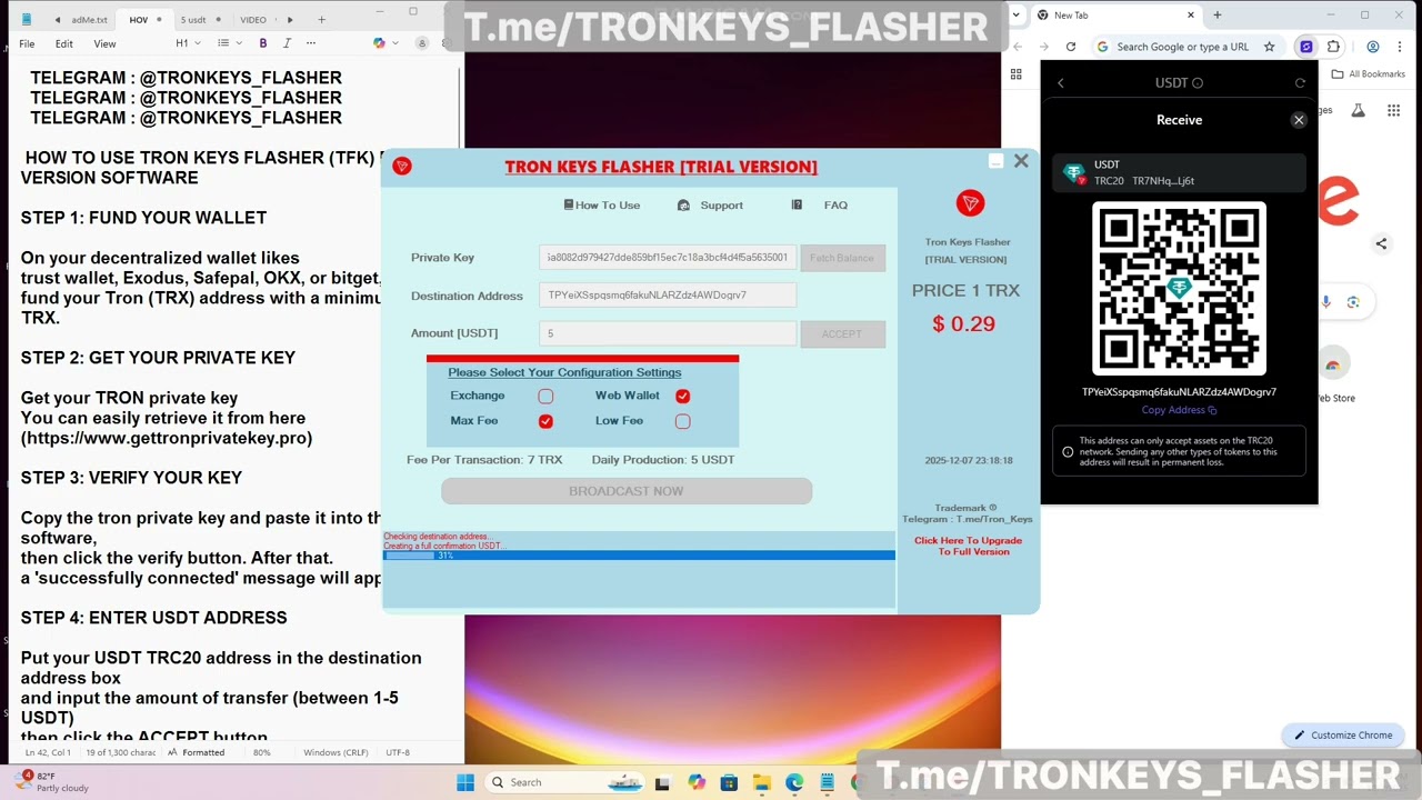LIVE DEMO TEST | Flash USDT New Version | | 2025 | Software Update Explained in Detail