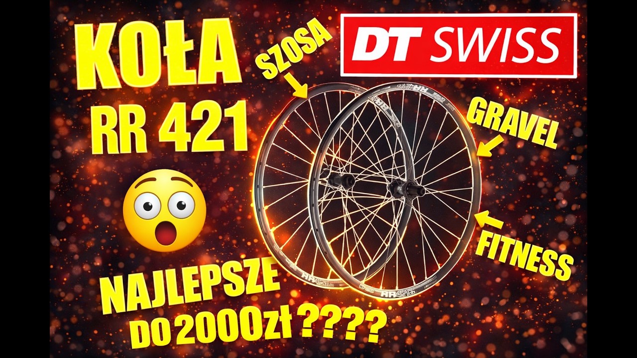 KOŁA DT Swiss RR 421 + DT 350 || Najlepsze Tanie Koła Do Roweru Szosowego/Gravela i Crossowego
