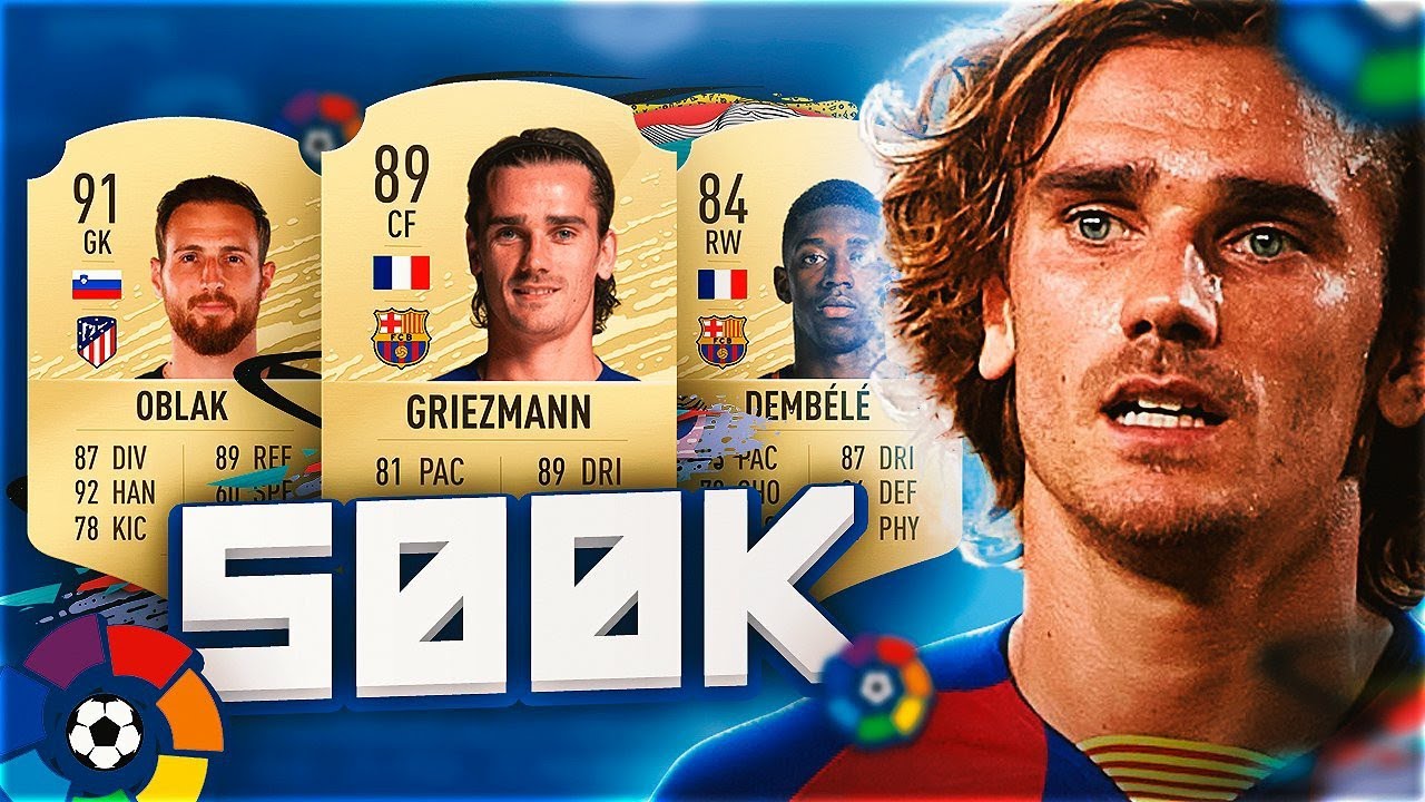 LA MEJOR LIGA SANTANDER DE FIFA 20 POR 500K MONEDAS !!