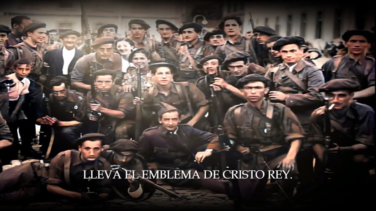 El Valiente Requeté (1939) - Carlist Song [+EN CC]