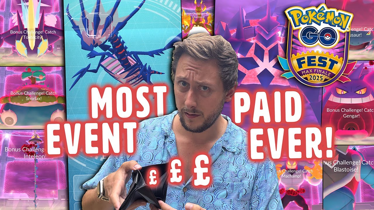 GO Fest MAX Finale! *Eternatus* CAUGHT in The WORST Paid Event EVER? (Pokemon GO)