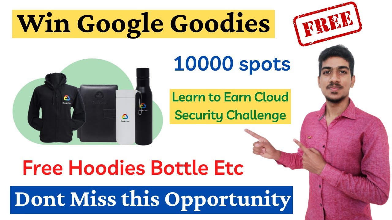 Google Cloud Free Goodies | Free Google Swags | Google Cloud Learn to Earn Challenge| Google Goodies