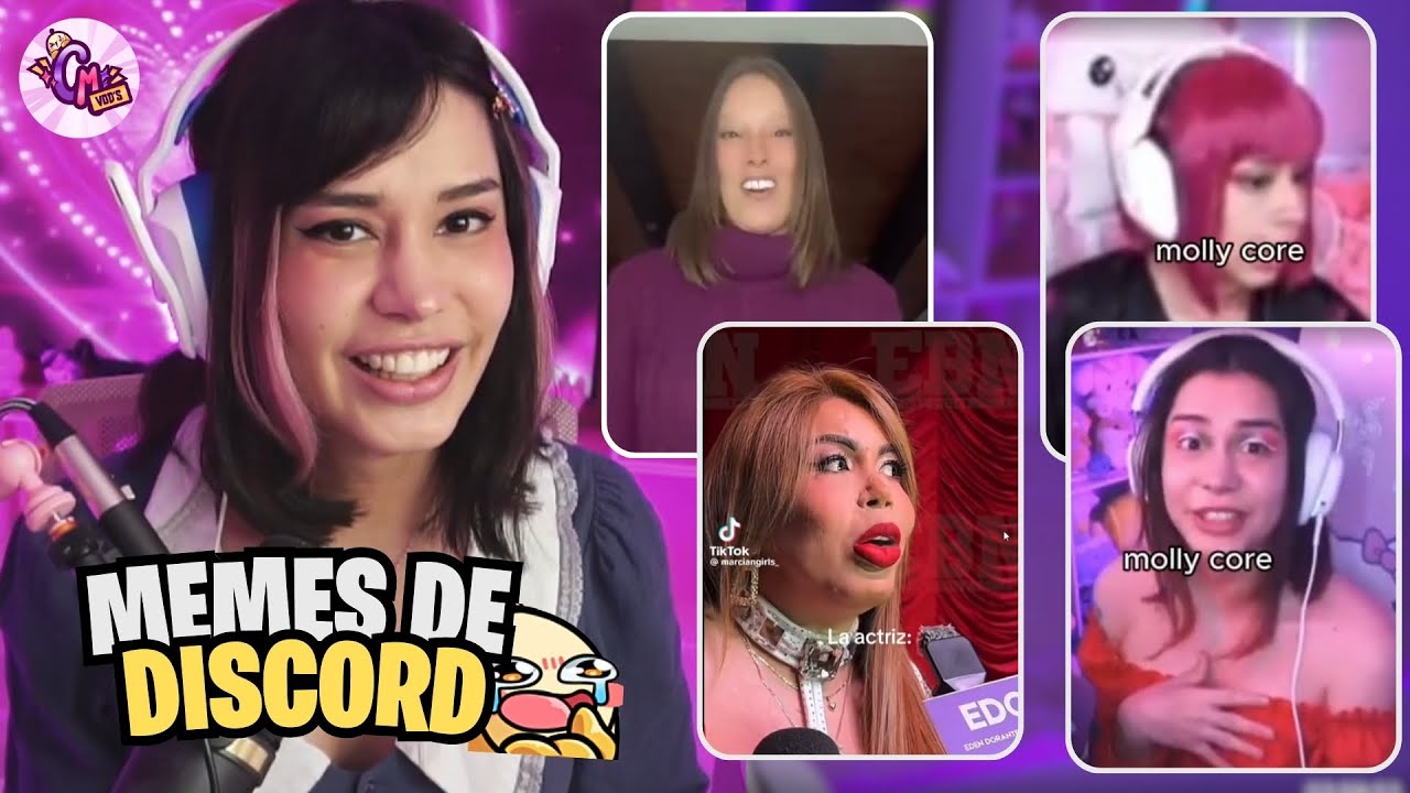 CRYSTAL MOLLY REACCIONA A MEMES DE DISCORD 🤣