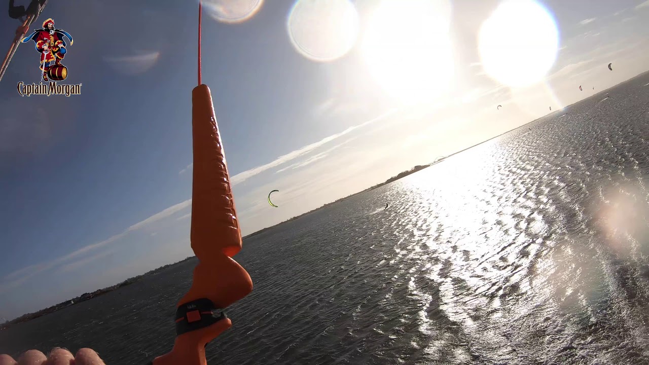 Kitesurfen Fehmarn Lemkenhafen, Kiter-inside