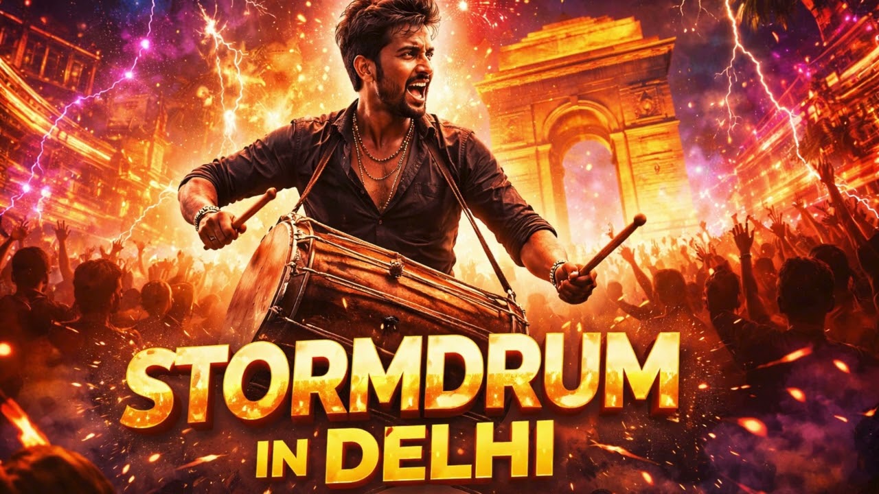 Stormdrum in Delhi - AjAi India Vibes