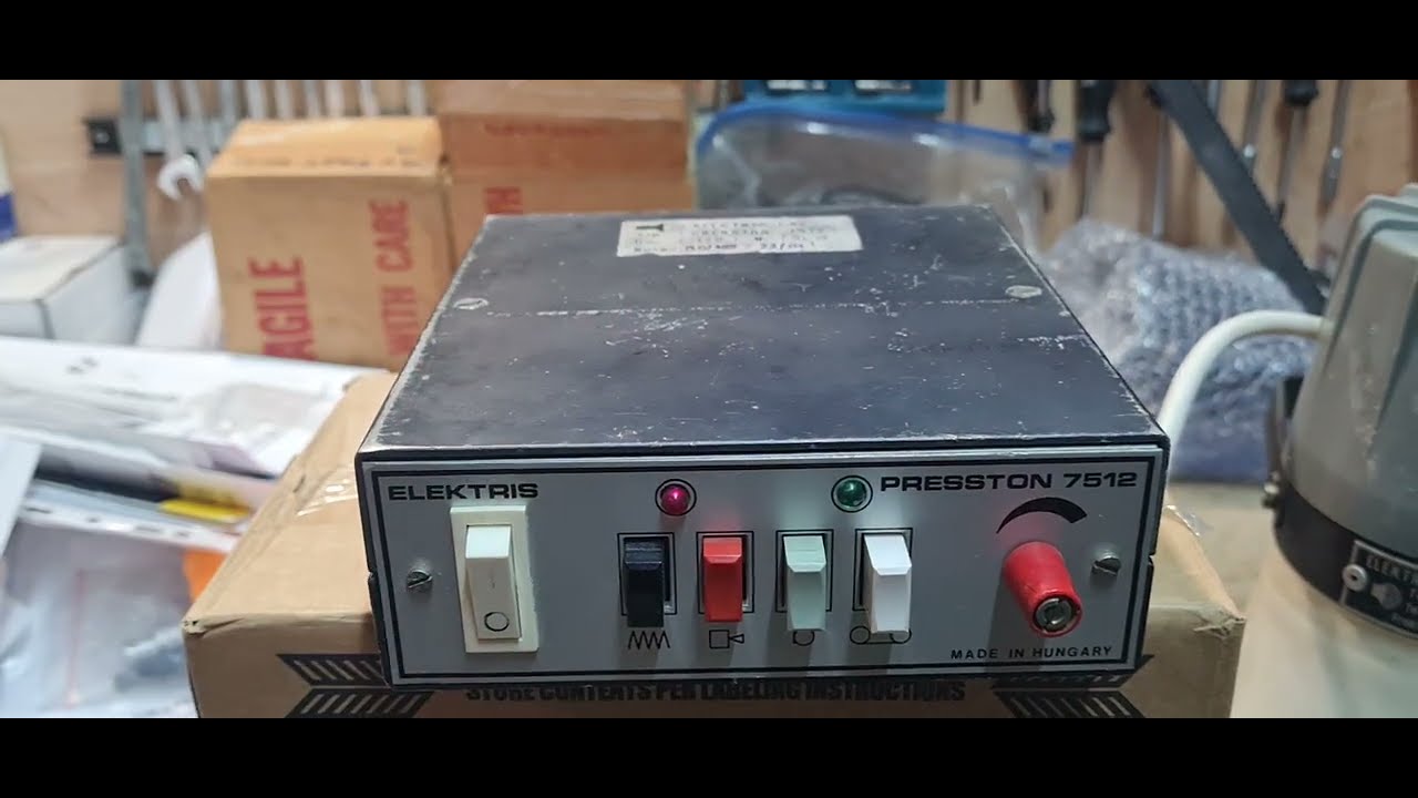 Elektris Preston 7512 DDR VoPo SIRENE Verkauf sehr selten