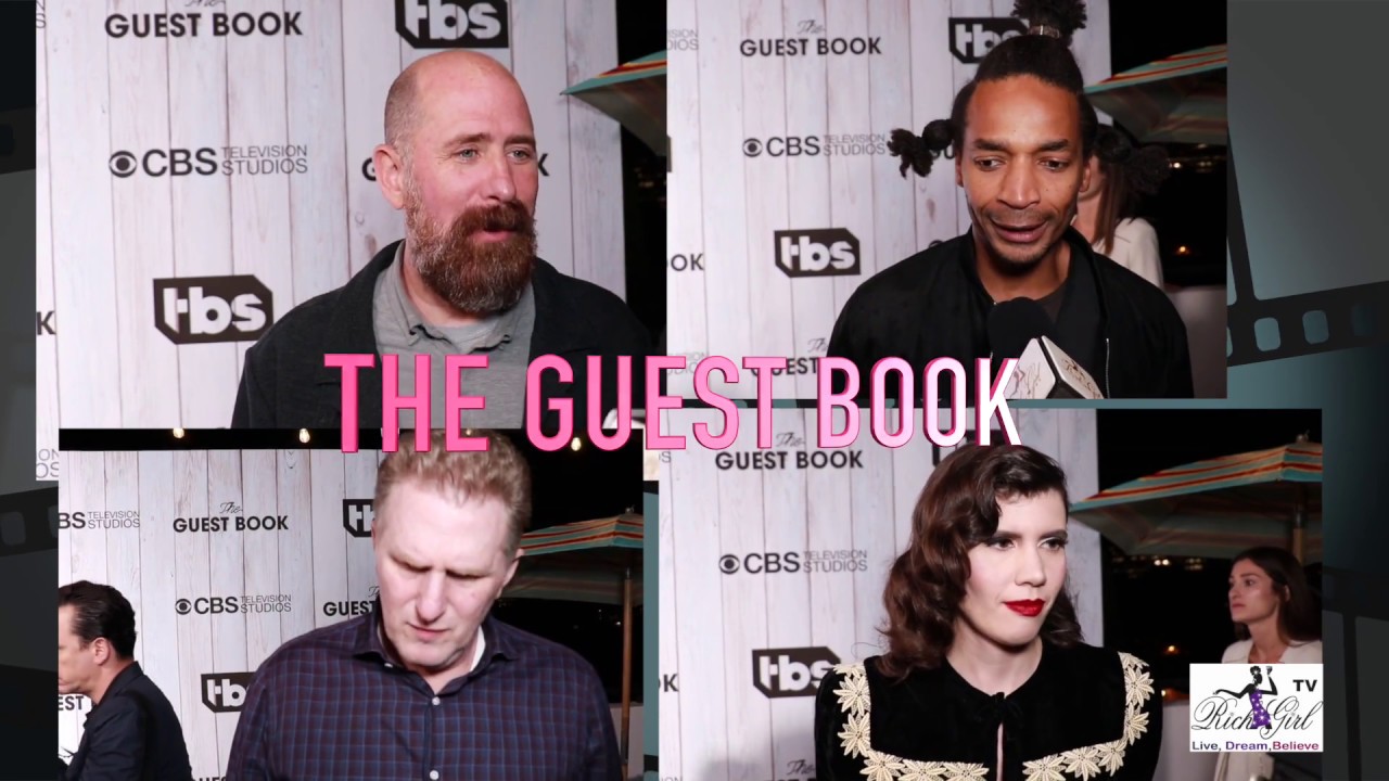 Eddie Steeples and Tipper Newtown atr Season 2 Premire of  THE GUEST BOOK