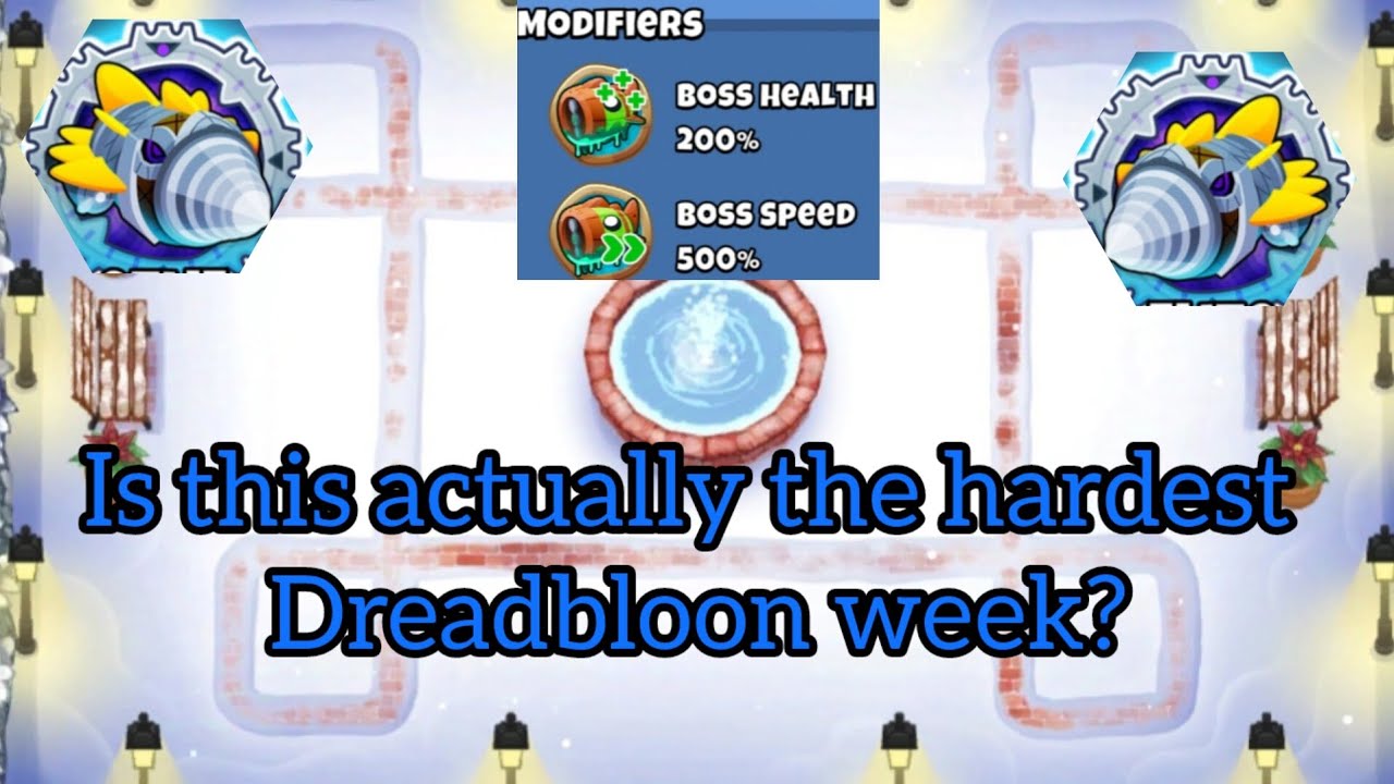 Dreadbloon Elite | WINTER Park | Hardest dreadbloon? | BTD 6 - Boss Event