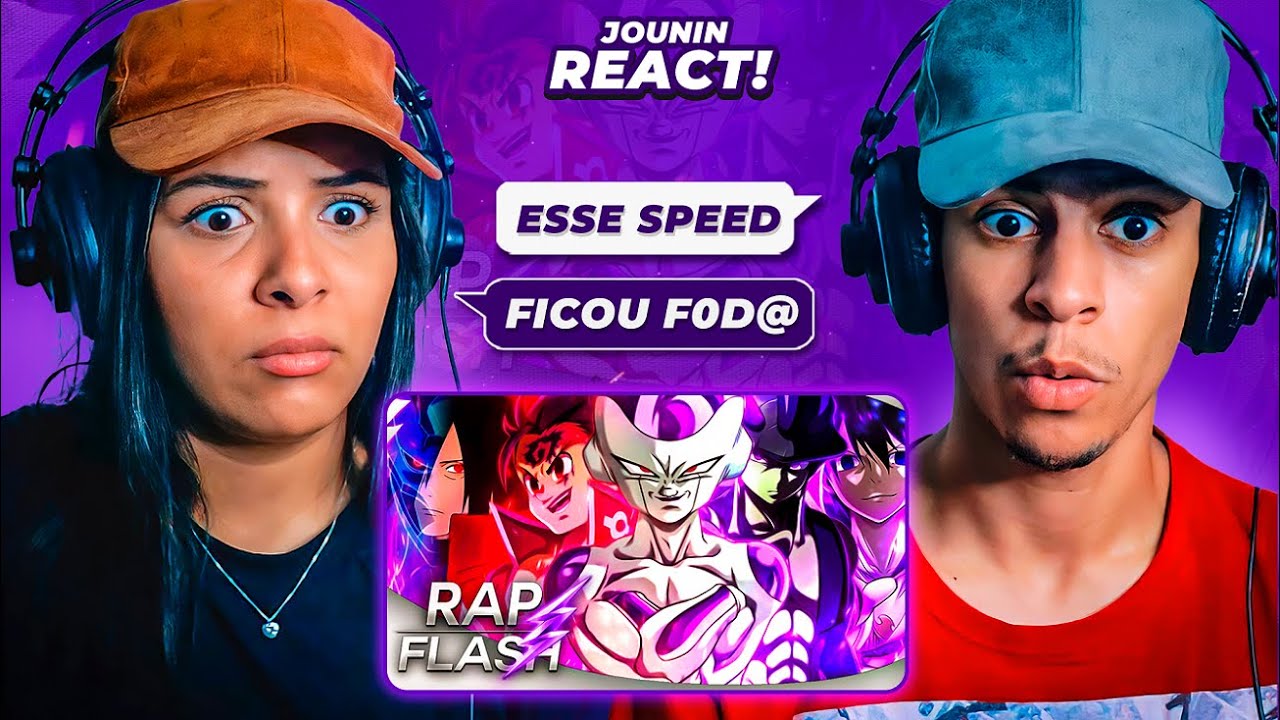 SpeedLord 3 - VIL&Otilde;ES (Animes) | Flash Beats | [ React Rap Nerd ] 🔥