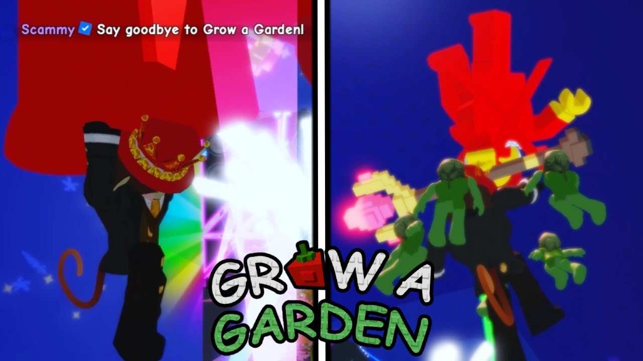 Grow a Garden - Jandel vs. Sammy: Admin Abuse War - FULL EVENT | Roblox