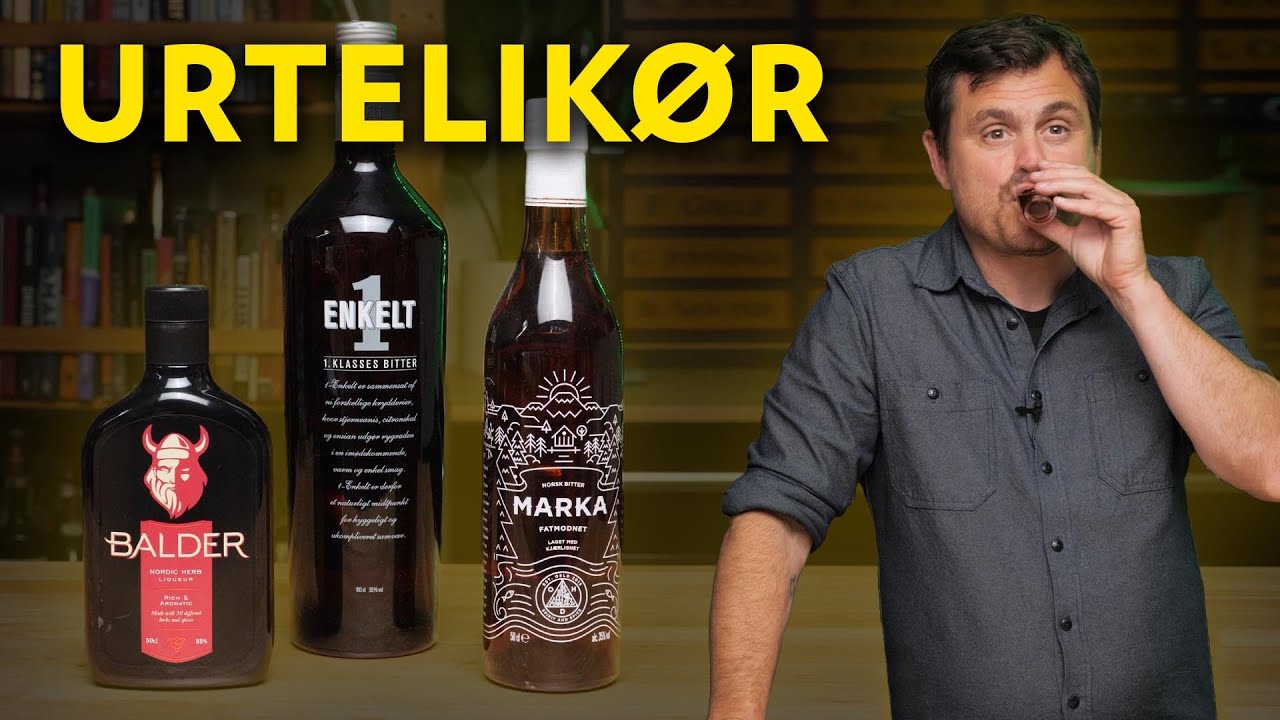 Norwegian Herbal Liqueurs (and Danish apparently)