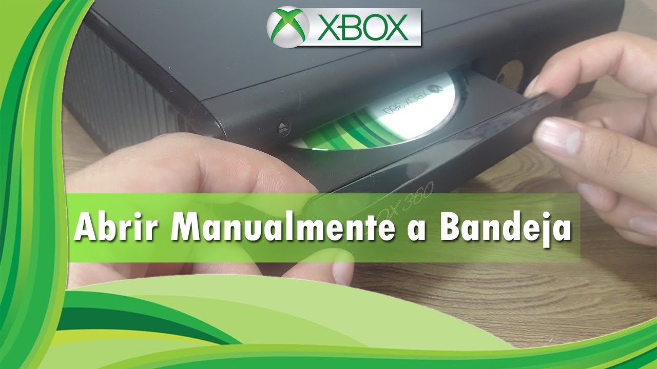 🔸 Dica de Como Abrir Manualmente a Bandeja do ⁞ Xbox 360 Slim ou Super Slim ( PT - BR )