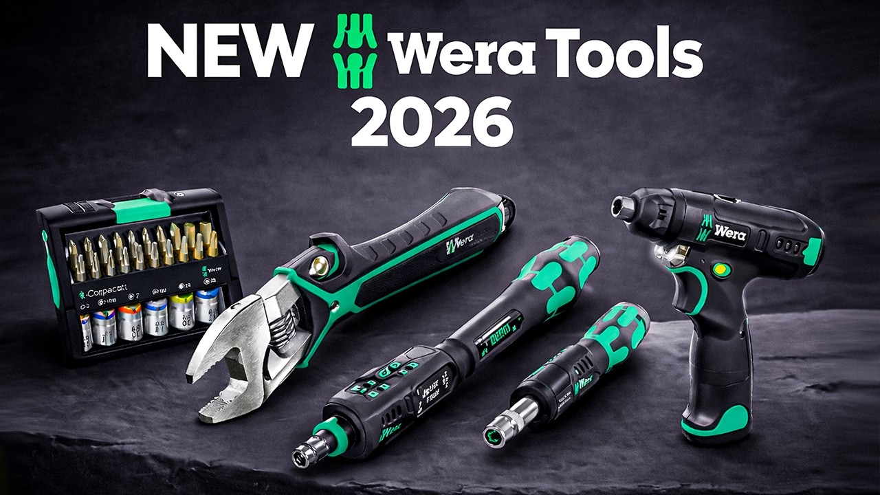 Новые инструменты Wera в 2026 году&hellip; Они лучше, чем когда-либо!