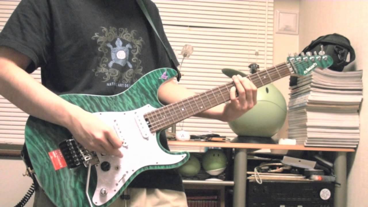 米倉千尋 嵐の中で輝いて 弾いてみた(guitar cover)