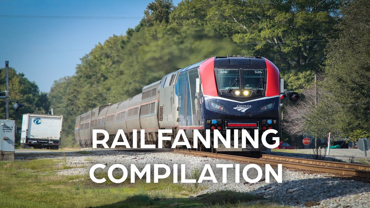 CSX, Amtrak, NS, and MORE Railfanning Compilation