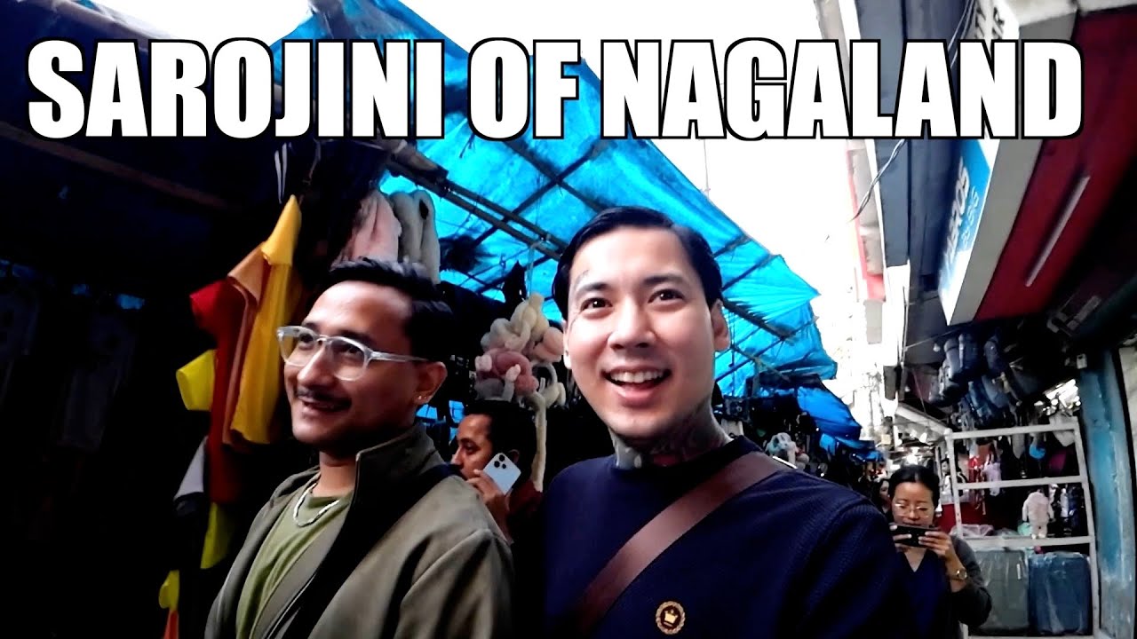We Explored Dimapur&rsquo;s Famous HONG KONG Market 😱 | Is This the BEST Caf&eacute; in DIMAPUR?