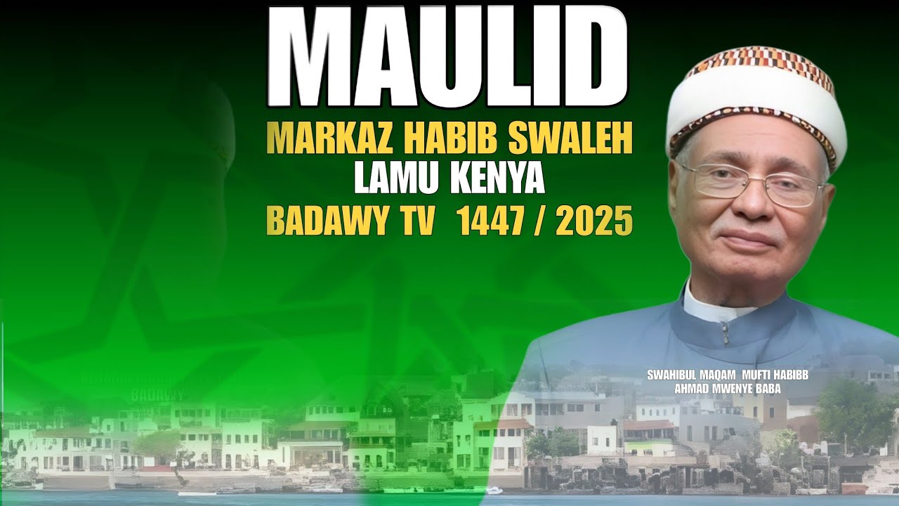 🔴#LIVE || MAULID  MAKUBWA MASJID RIADHA ||25 RABIUL AWAL 1447/18 SEP 2025 || RIADHA LAMU