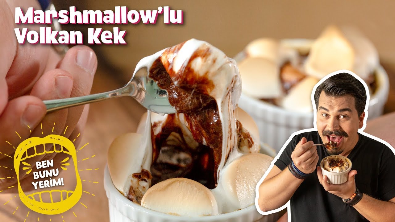 Bugün Kendinize Bir Hediye Alın: Marsmallow’lu Volkan Kek Tarifi | #BenBunuYerim 32