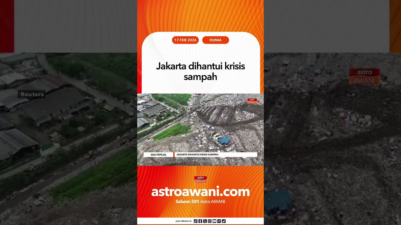 Jakarta dihantui krisis sampah