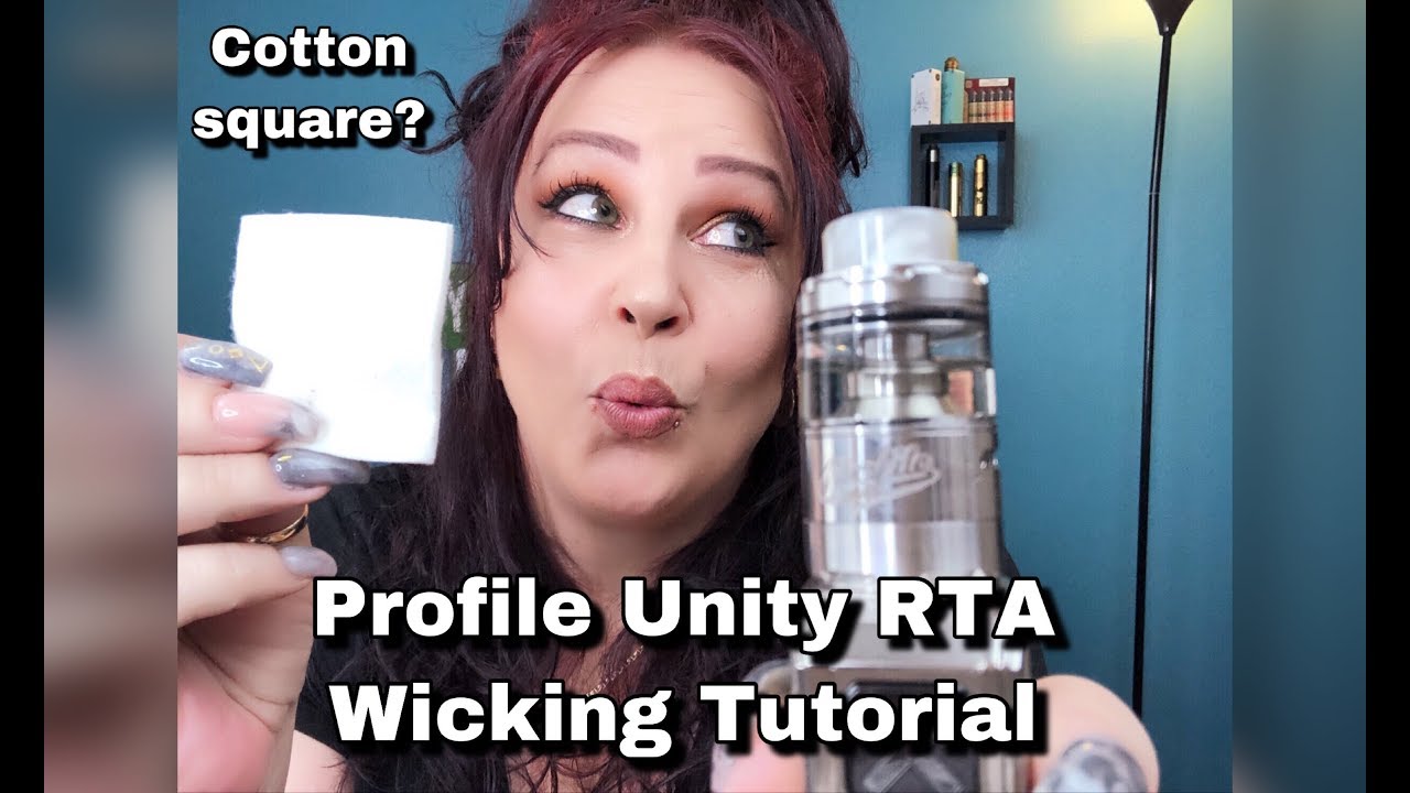 Wotofo Profile Unity RTA Wicking Tutorial | Cotton Squares