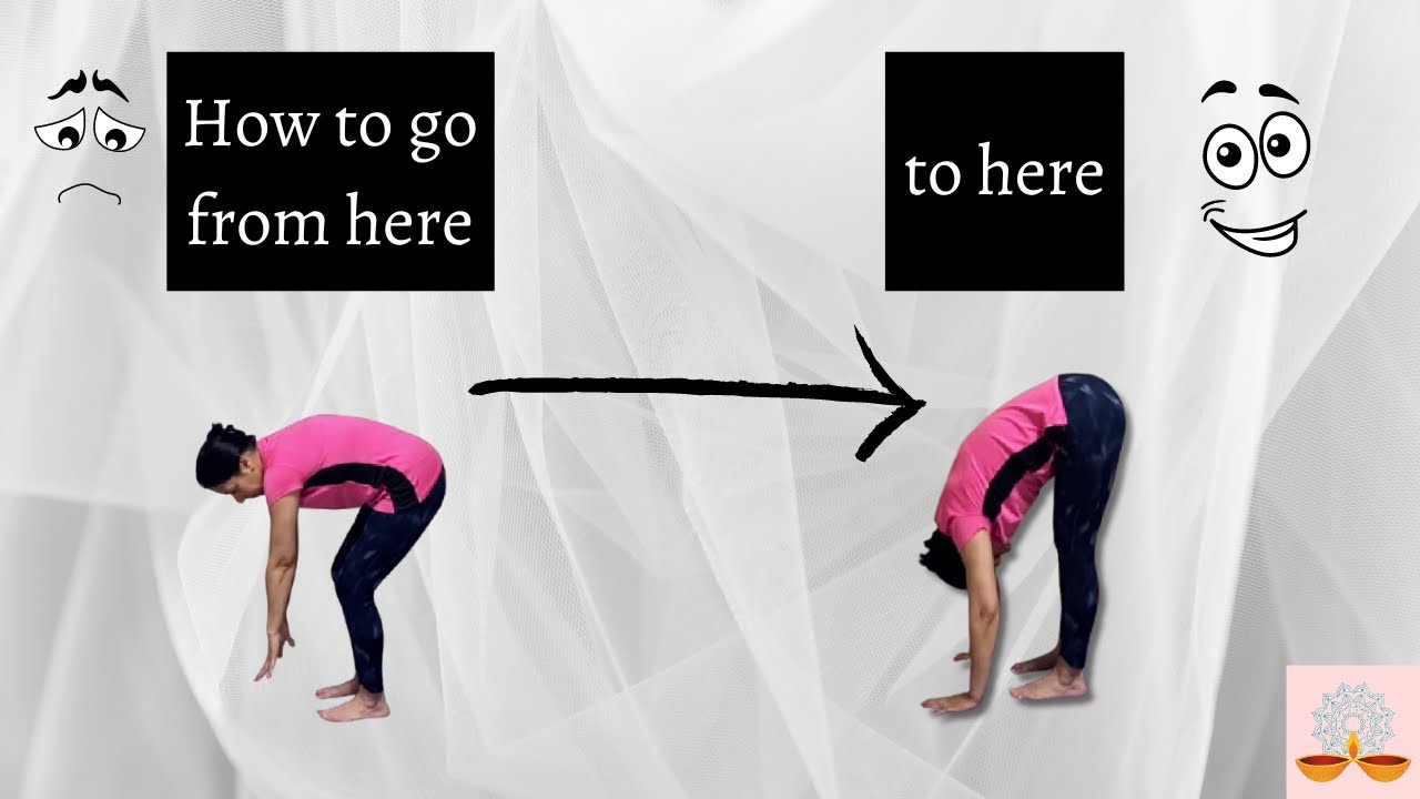 Reaching Your Toes Made Easy! Unbelievable Trick Revealed...  Uttanasana
