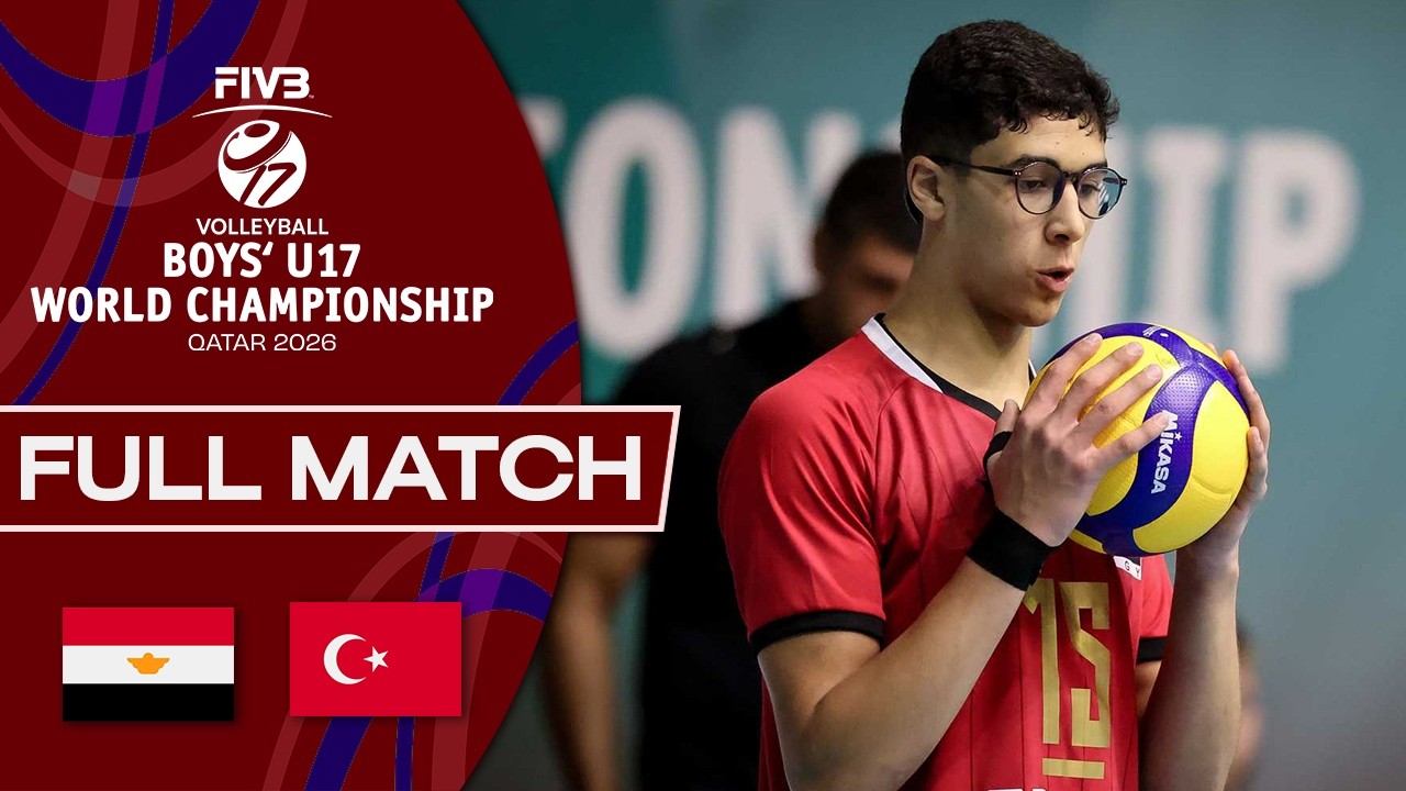 Egypt vs. T&uuml;rkiye - Pool Play | Boys' U17 World Championship - 2026