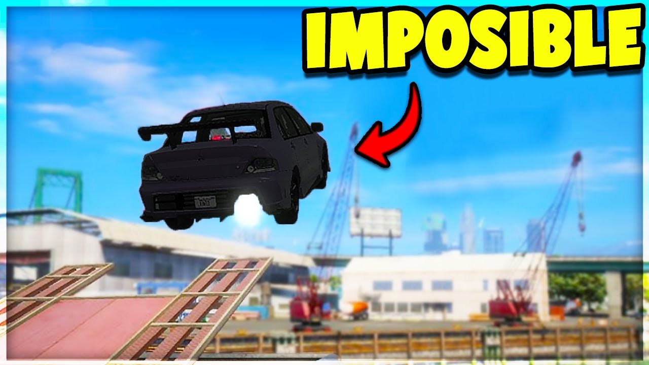 Haciendo los Saltos mas LOCOS en GTA RP