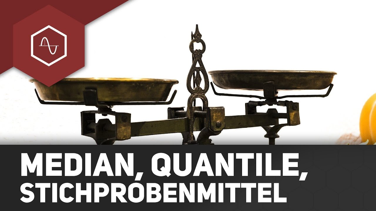 Median, Alpha-Quantil, getrimmtes Stichproben-Mittel