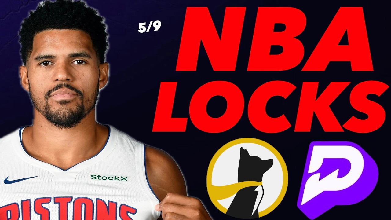 PRIZEPICKS NBA PLAYOFFS SATURDAY 5/9/26 - FREE PICKS!!!  (10-3 RUN!!!) - BEST PLAYER PROPS - TODAY