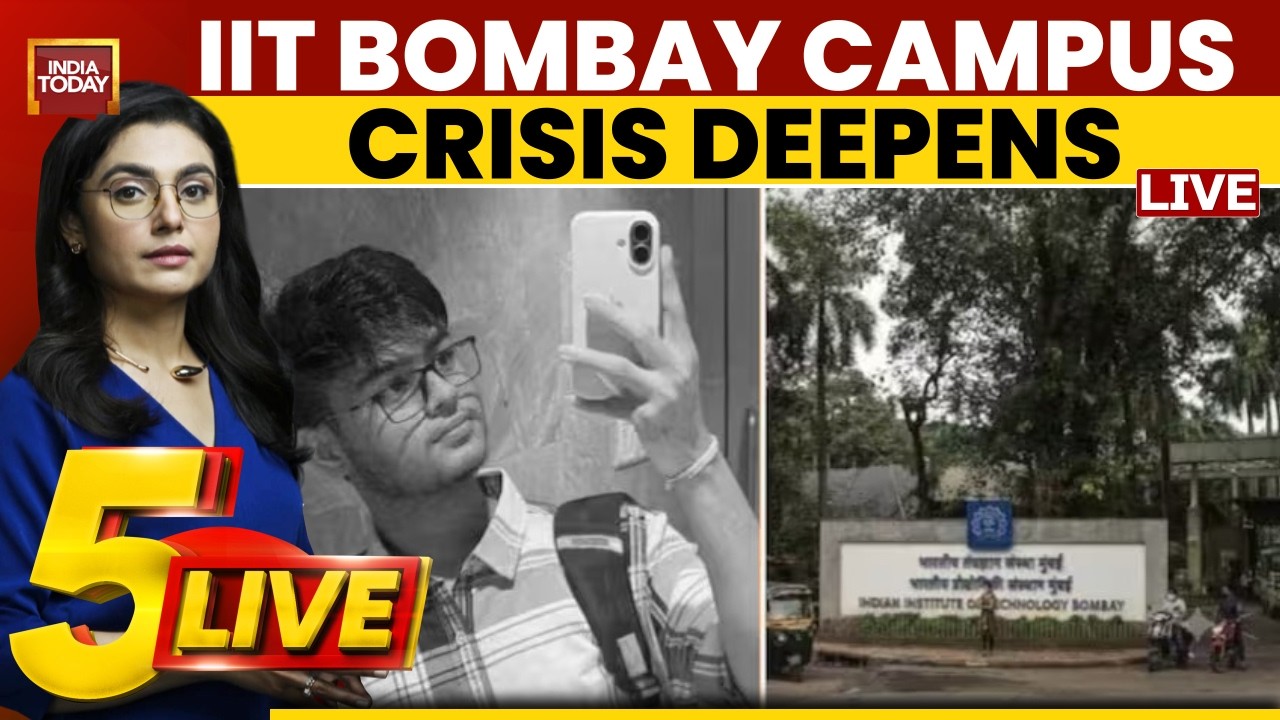 Live: IIT Bombay Campus Crisis Deepens | FDA Chief Tukaram Mundhe | Suryanarayana Doolla | Wakode