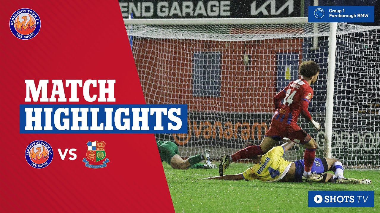 MATCH HIGHLIGHTS: Wealdstone (FA Trophy)