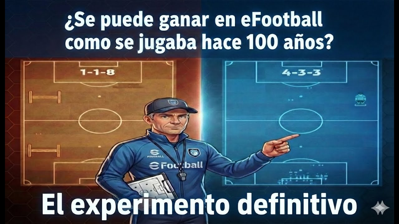 Capitulo 0:Estrategias históricas en eFootball: Un viaje por las paradas más influyentes del fútbol.