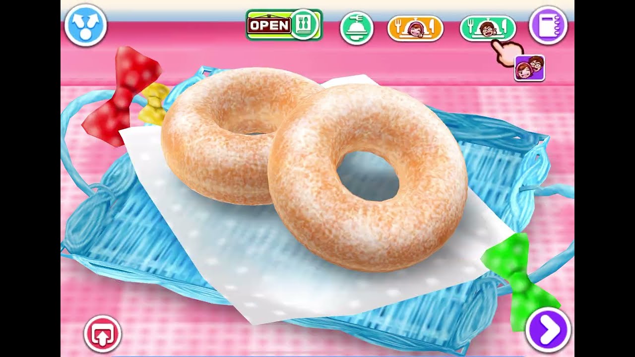 Sugar Donuts Recipe - Cooking Mama Let’s Cook [gameplay]