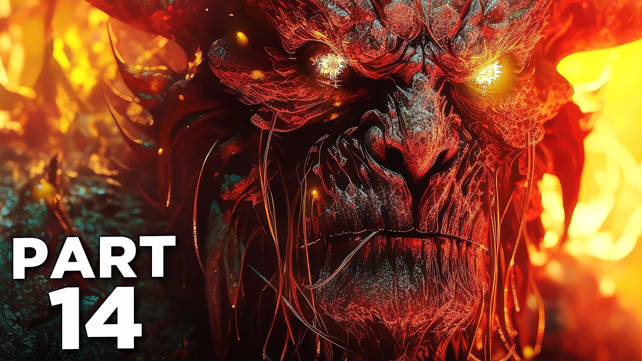 BLACK MYTH WUKONG Walkthrough Gameplay Part 14 - BISHUI GOLDEN-EYED BEAST | SECRET BOSS (FULL GAME)