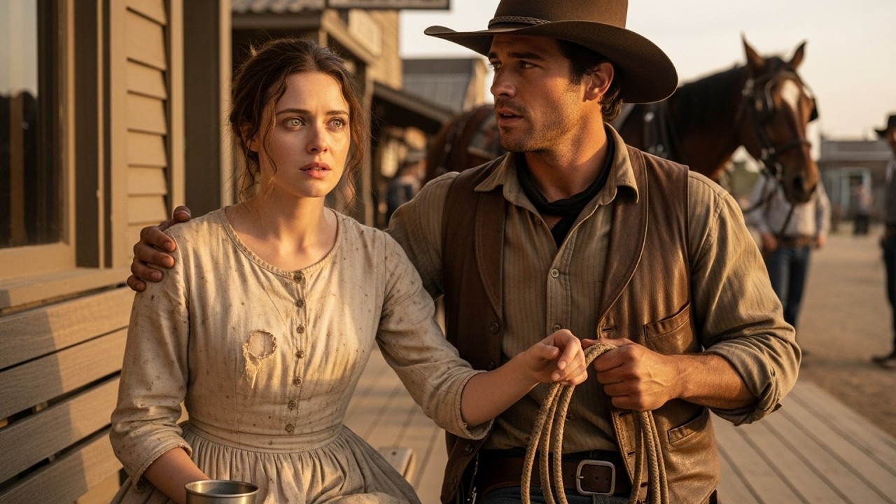 She Arrived On The Train With No Memory At All, The Cowboy Gave Her A Name And A Home