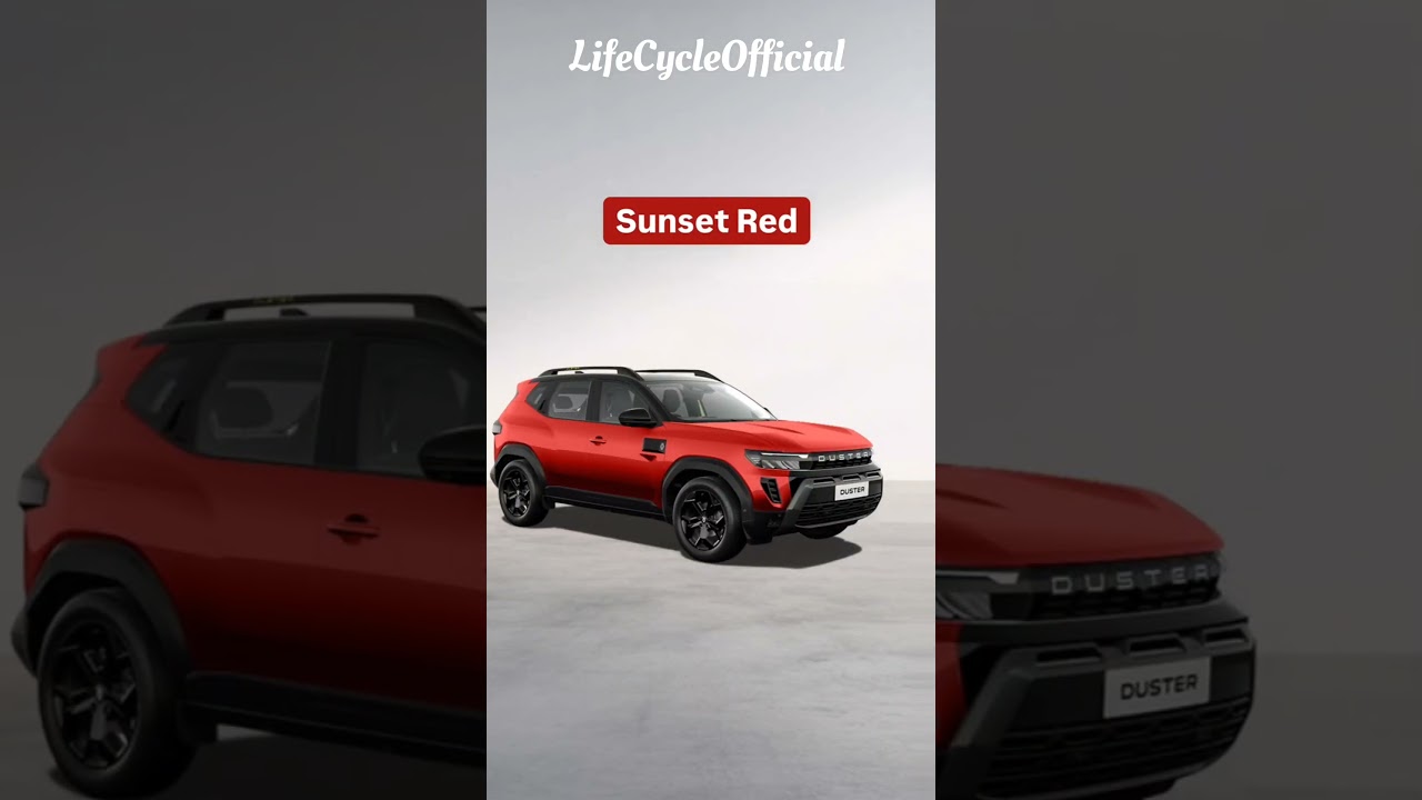 2026 Renault Duster colour options in india 