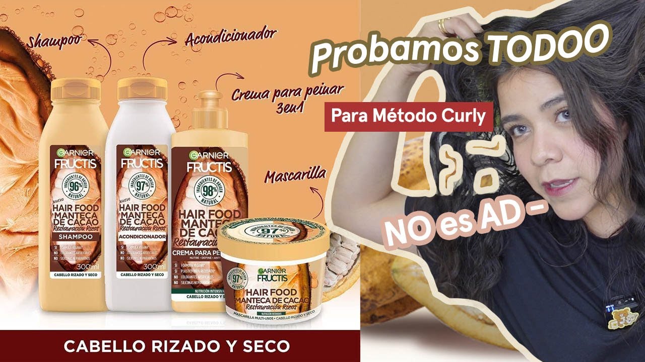 Haircare ECONÓMICO  🍫 HAIR FOOD MANTECA DE CACAO // Reseñamos TODO