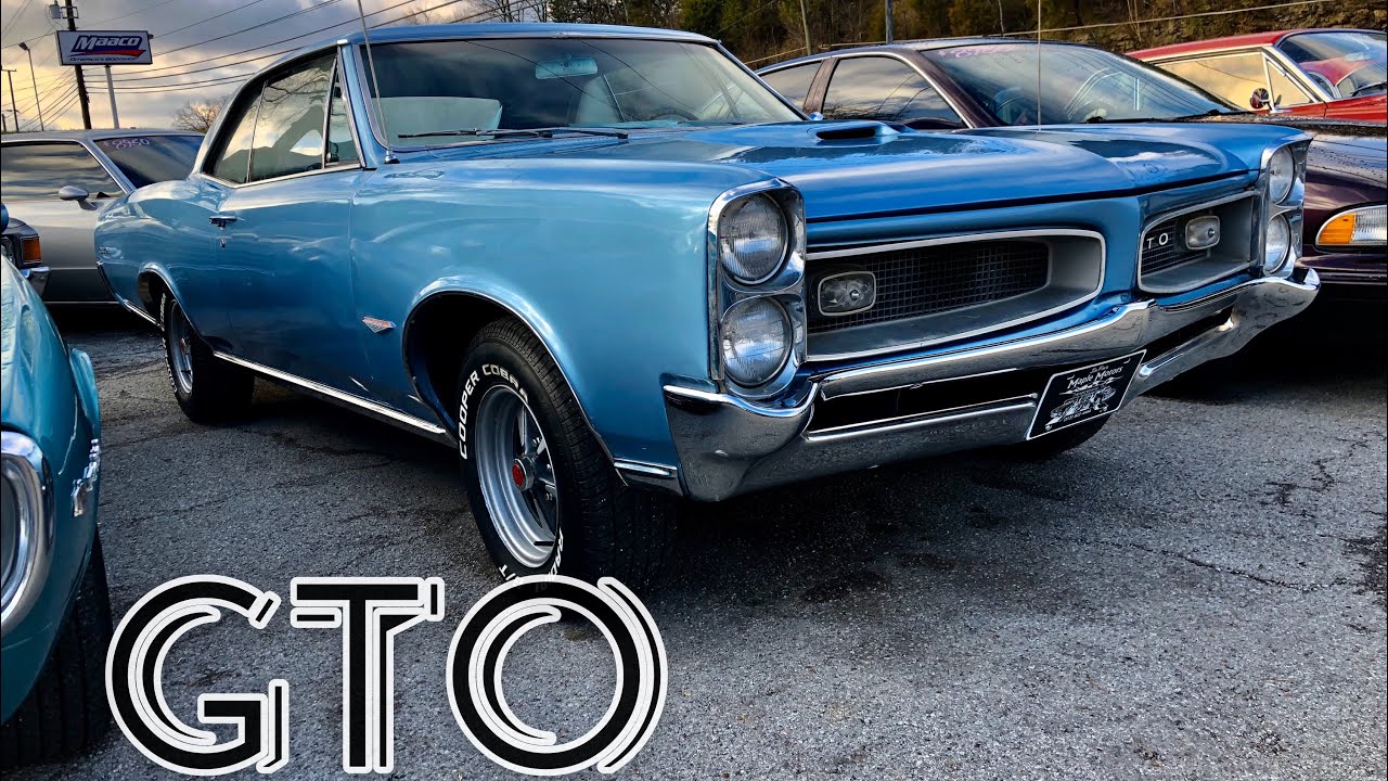 Test Drive 1966 Pontiac GTO SOLD for $25,900 Maple Motors