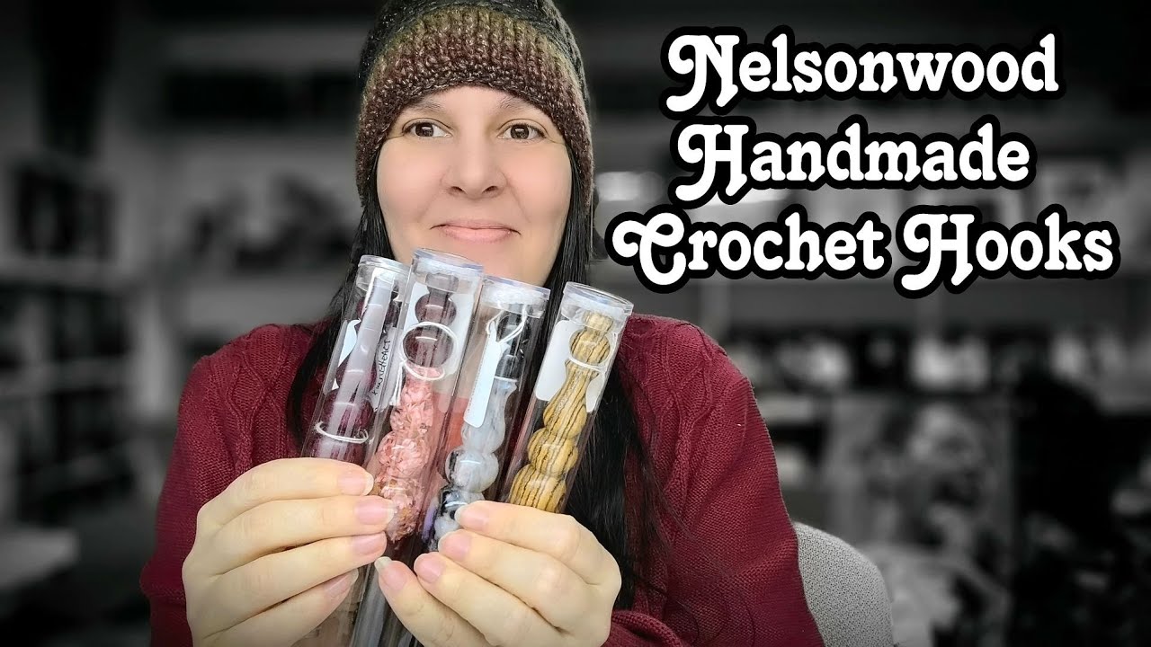 Small Shopping Saturday / NELSONWOOD / BEAUTIFUL HANDMADE Crochet Hooks