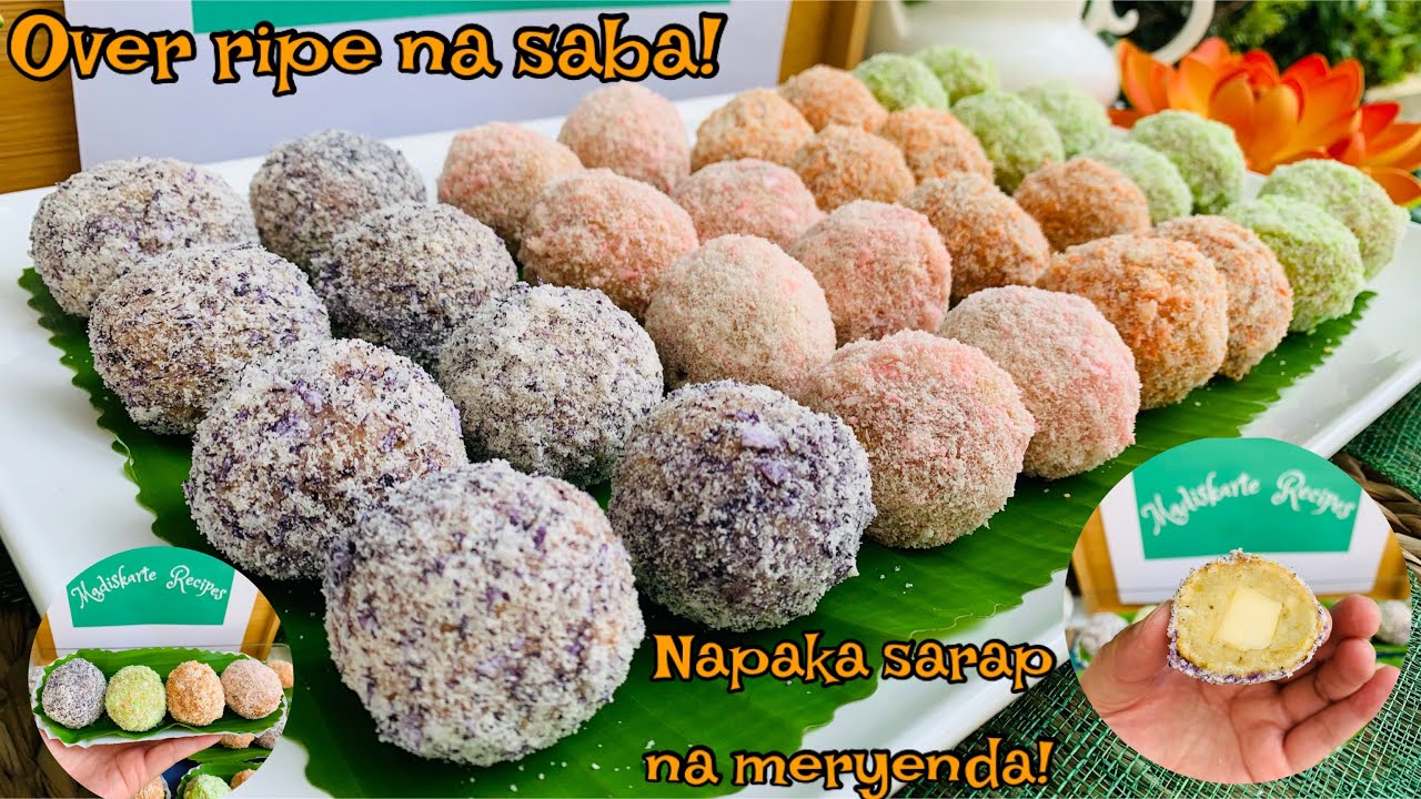 Over ripe na saba! Gawin nating masarap na meryenda! Pwede mo rin pang benta! Siguradong kikita ka!