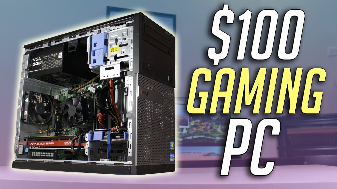 $100 BUDGET GAMING PC! | Plays Fortnite, PUBG, Overwatch, and More!