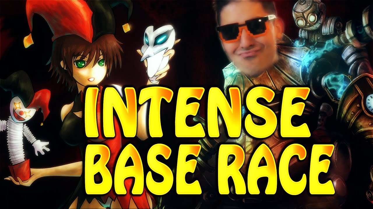 Nightblue3 - THE MOST INTENSE BASE RACE VS TRICK2G