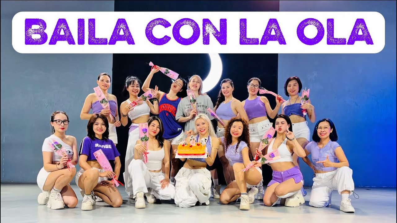 BAILA CON LA OLA | Trang Ex Dance Fitness | Choreography by Trang Ex