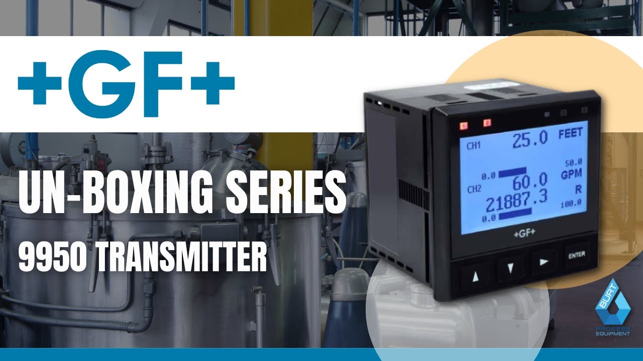 Georg Fischer 9950 Dual Channel Transmitter Un-boxing